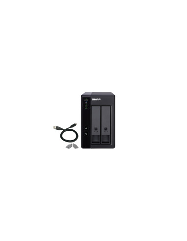 QNAP TR-002 caja para disco duro externo Carcasa de disco duro/SSD