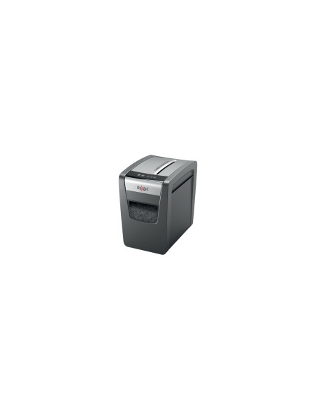 Rexel Momentum X410-SL triturador de papel Corte cruzado Negro, Gris