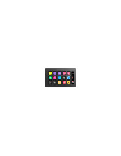 Mars Gaming MSD-ONE, Control Deck Slim, 15 Teclas LCD Personalizables, Pantalla LCD Ampliada, Software de Control y Plug-ins, Co 2