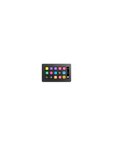 Mars Gaming MSD-ONE, Control Deck Slim, 15 Teclas LCD