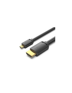 Vention Cable Micro HDMI 2.0 4K AGIBF/ HDMI Macho - Micro HDMI Macho/ 1m/ Negro