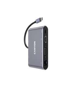 Canyon DS-14 USB 3.2 Gen 1 (3.1 Gen 1) Type-C 5000 Mbit/s Gris