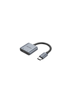 Vention Conversor USB Tipo-C BGZHA/ USB Tipo-C Macho - 2x USB Tipo-C Hembra (Audio y Carga)