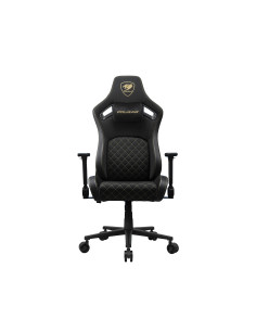 COUGAR Gaming CGR-DFF-GLB Silla para videojuegos de PC Asiento acolchado tapizado Negro, Oro