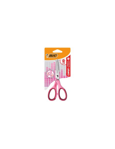 BIC 9262781 tijera de escritorio y manualidades Corte recto Rosa