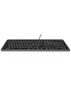 Ewent EW3270 teclado Universal USB QWERTY Portugués Negro