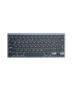 Ewent EW3120 teclado Universal Bluetooth QWERTY Portugués Negro, Gris