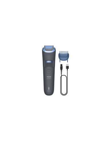 Philips Beard Trimmer 3000 Series BT3617/15 Arreglo de barba con cuchillas de punta redondeada
