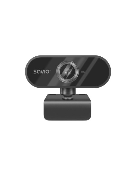 Savio CAK-04 cámara web 720 MP 1280 x 720 Pixeles USB Negro