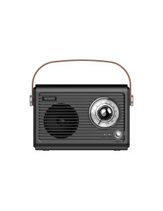 Savio RS-01 radio Portátil Analógica Negro