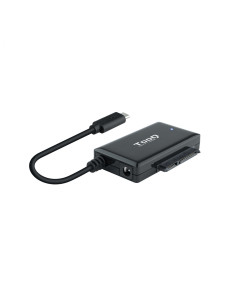 TooQ TQHDA-02C base de conexión para disco duro USB 3.2 Gen 1 (3.1 Gen 1) Type-C Negro