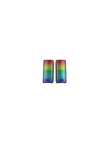 Mars Gaming MSRGB2, Altavoces Bluetooth 5.3 15W, Procesador de Sonido