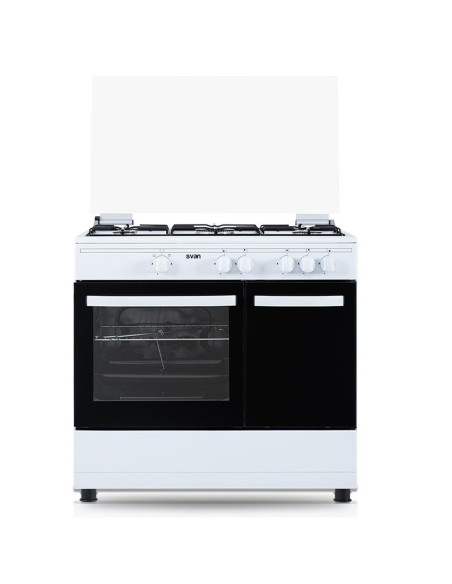 Svan SKGW5901PB Cocina Gas Butano 90cm Placa de Gas 5 Blanca