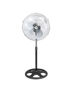 VENTILADOR DE PIE INDUSTRIAL 45CM 75W 3 VELOCIDADES