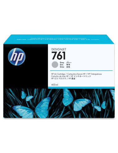 HP Cartucho de tinta DesignJet 761 gris de 400 ml