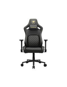 COUGAR Gaming CGR-DFL-GLB Silla para videojuegos de PC Asiento acolchado tapizado Negro, Oro