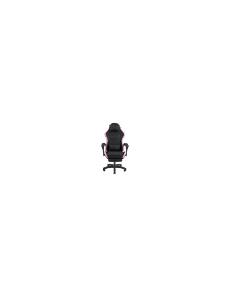 Mars Gaming MGC-X Fabric Silla para videojuegos de PC Asiento acolchado Negro, Rosa