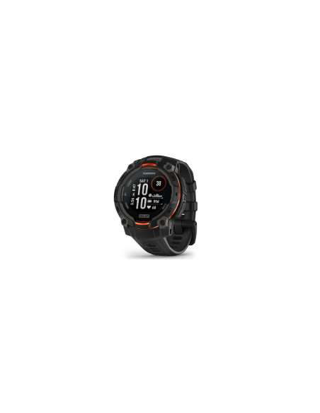 Garmin Instinct 3 Solar 2,29 cm (0.9") MIP 45 mm Digital 176 x 176 Pixeles Pantalla táctil Negro GPS (satélite)