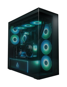 ARCTIC Xtender VG Black (Tinted Glass) Midi Tower Negro