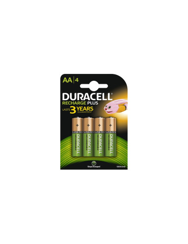 DURACELL PILA RECARGABLE HR6 AA 1300mAh BLISTER*4