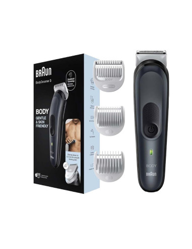 Braun BodyGroomer 3 BG3340 Negro, Gris