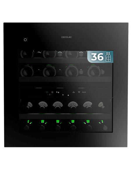Bolero GrandSommelier Duo 36000 Touch Matt Black Compressor