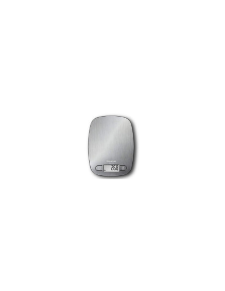BASCULA DE COCINA TAURUS EASY INOX VISOR RETRO ILUMINADOFUNCION TARA OPCION DE COLGAR EN LA PARED 990719000