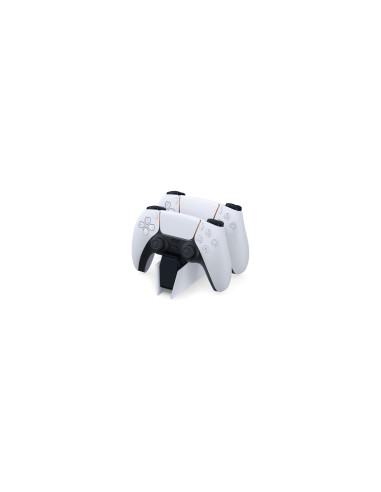 Sony DualSense charging station Soporte de recarga Para PlayStation 5 Negro, Blanco