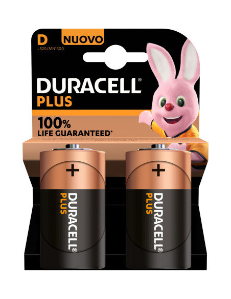Duracell Plus 100 D BaterÍ­a de un solo uso Alcalino