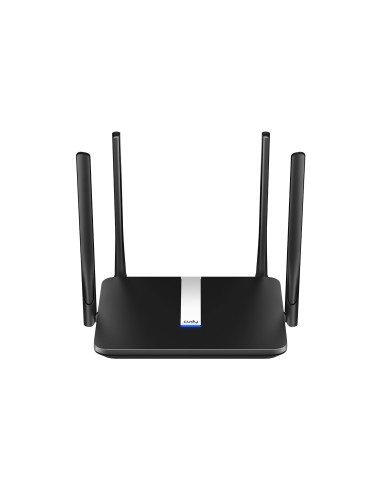 Cudy LT500 router inalámbrico Ethernet rápido Doble banda (2,4 GHz / 5 GHz) 4G Negro