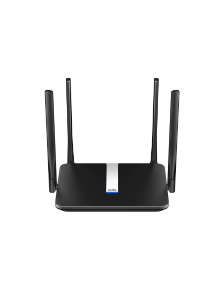 Cudy LT500 router inalámbrico Ethernet rápido Doble banda (2,4 GHz / 5 GHz) 4G Negro