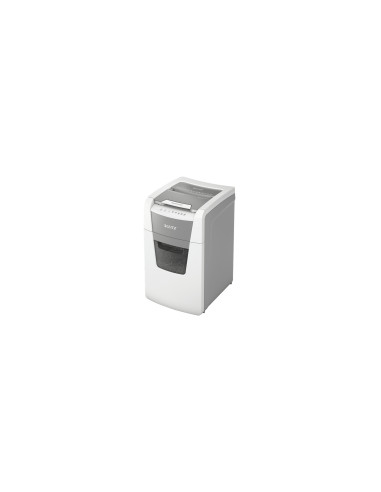 Leitz 80130000 triturador de papel Corte cruzado 22 cm Gris, Blanco