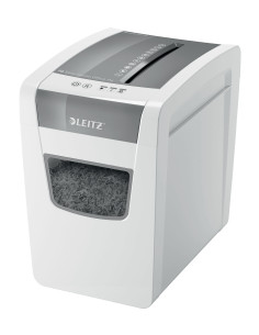 Leitz IQ Slim Office P-4 triturador de papel Corte cruzado 22 cm Blanco