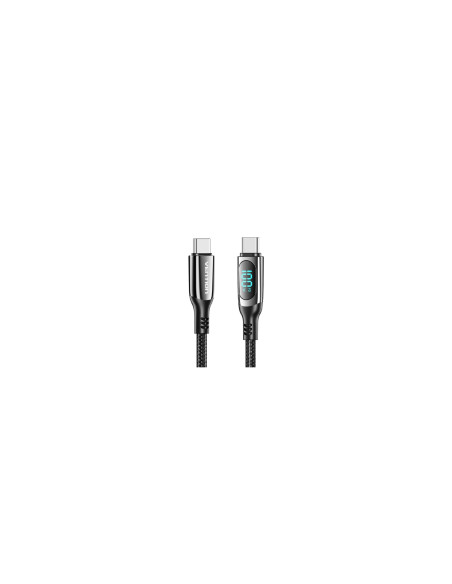 Vention Cable USB 2.0 Tipo-C 5A 100W TAYBAV/ USB Tipo-C Macho - USB Tipo-C Macho/ 1.2m/ con Pantalla