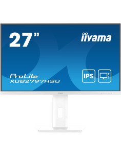 iiyama ProLite XUB2797HSU-W2 pantalla para PC 68,6 cm (27") 1920 x 1080 Pixeles Full HD LED Blanco