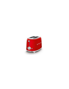 Smeg TSF01RDEU tostadora 6 2 rebanada(s) 950 W Rojo 2