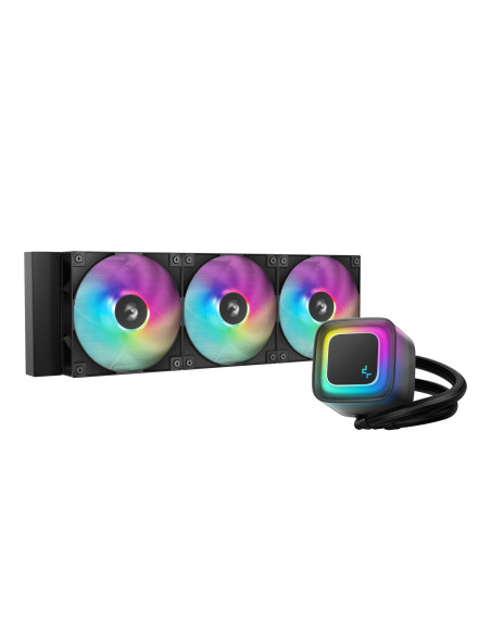 DeepCool LE360 V2 Procesador Sistema de refrigeración líquida todo en uno 12 cm Negro 1 pieza(s)