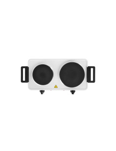 Orbegozo PE 2755 hobs Blanco Encimera 2 zona(s)