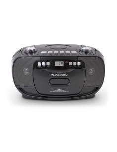 Thomson RK200CD sistema estéreo portátil Analógica 2,4 W AM, FM Negro Reproducción MP3