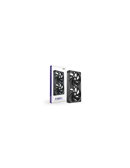 NZXT F280X Carcasa del ordenador Ventilador 14 cm Negro 1 pieza(s)