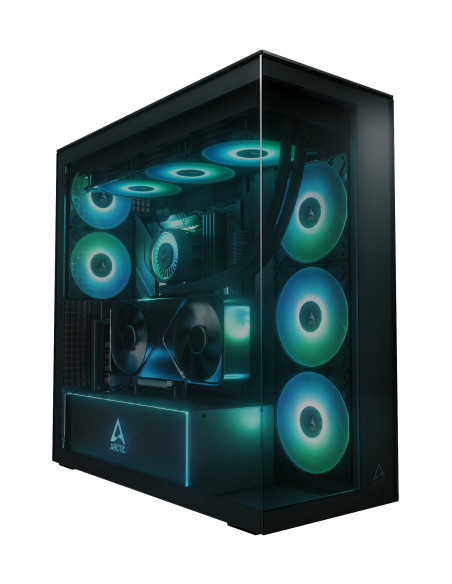 ARCTIC Xtender VG Black (Tinted Glass) Midi Tower Negro