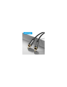 Vention Cable Estéreo VAB-R09-B100/ RCA Macho - RCA Macho/ 1m/ Negro 2