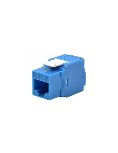 CONECTOR WP KEYSTONE HEMBRA RJ45 CAT 6A UTP AZUL WPC-KEY-6AUP-TL/B