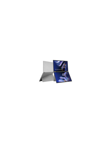 ASUS ZenScreen Duo OLED MQ149CD pantalla para PC 35,6 cm (14") 1920 x 1200 Pixeles WUXGA Plata