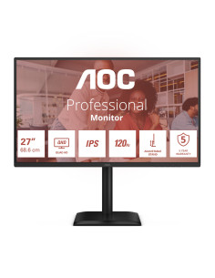 AOC E4 Q27E4U pantalla para PC 68,6 cm (27") 2560 x 1440 Pixeles Quad HD LED Negro