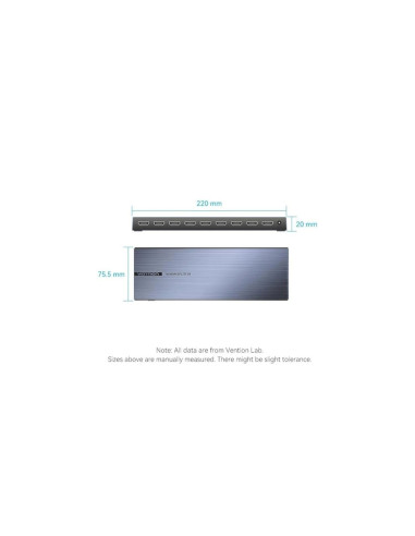 Splitter HDMI 8 en 1 Vention AKQB0-EU/ 8xHDMI