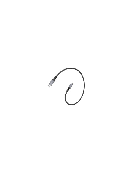 AISENS Cable USB4 Gen3x2 Aluminio 40Gbps 8K@60Hz 5A 48V 240W E-Mark, Tipo USB-C/M-USB-C/M, Negro, 0.5M