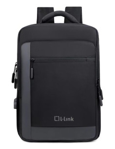 MOCHILA PARA PORTATIL HASTA 15.6″ CON CARGADOR USB
