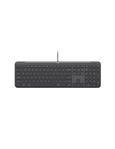 Logitech Signature Slim Wired K620 For Business teclado Universal USB QWERTZ Alemán Grafito