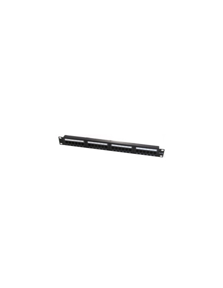 WP 19" Patch Panel Cat.6a UTP 24 RJ45 ports 1U